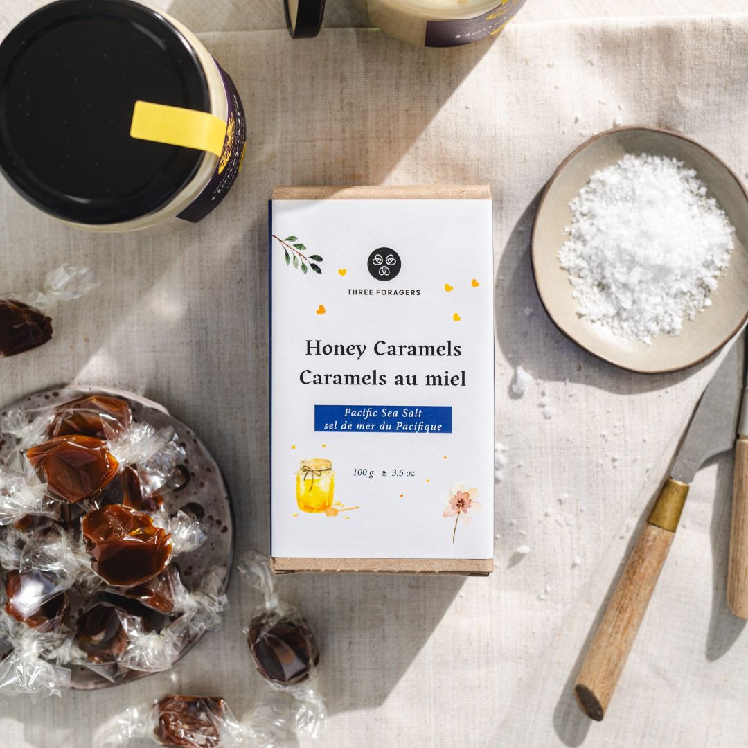 Sea Salt Honey Caramels